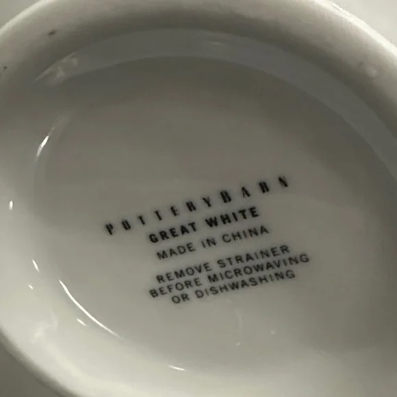 Pottery Barn White Teapot - Picture 3 of 13